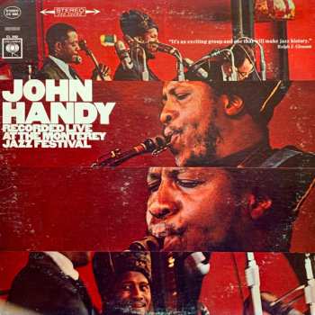 Album John Handy: Recorded Live At The Monterey Jazz Festival