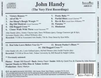 CD Cap'N John Handy: The Very First Recordings 633758