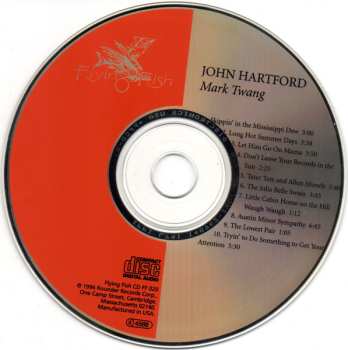 CD John Hartford: Mark Twang 642717