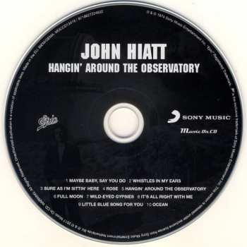 CD John Hiatt: Hangin' Around The Observatory 103456