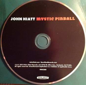 CD John Hiatt: Mystic Pinball 616713