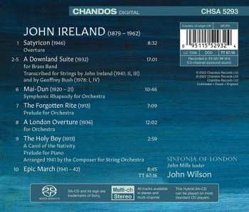 SACD John Ireland: The Forgotten Rite ‧ Mai-Dun ‧ A Dowland Suite ‧ Epic March ‧ A London Overture ‧ Satyricon ‧ The Holy Boy 558071