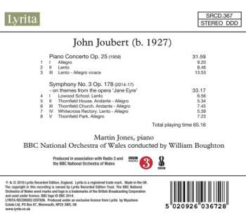 CD John Joubert: Symphony No. 3 / Piano Concerto 590031