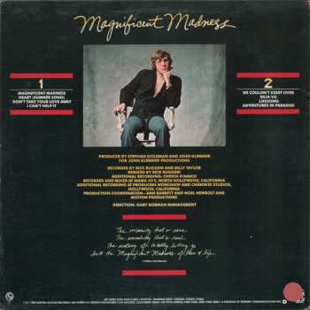 LP John Klemmer: Magnificent Madness 643658