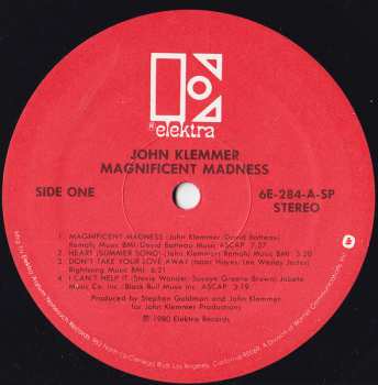 LP John Klemmer: Magnificent Madness 643658