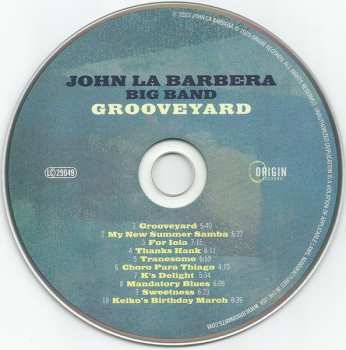 CD John La Barbera Big Band: Grooveyard 618754