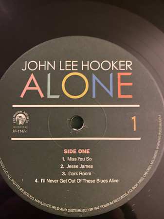 LP John Lee Hooker: Alone (Volume 1) 148677