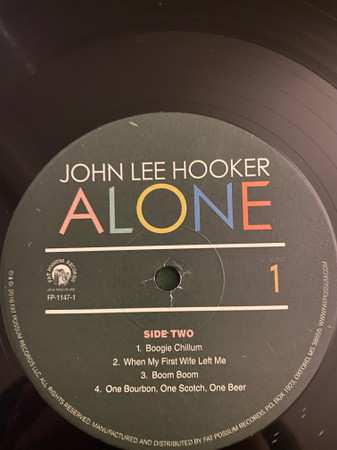 LP John Lee Hooker: Alone (Volume 1) 148677