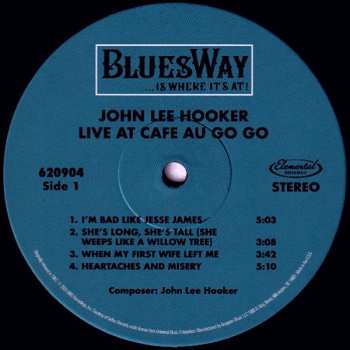 LP John Lee Hooker: Live At Café Au Go Go LTD | CLR 551928