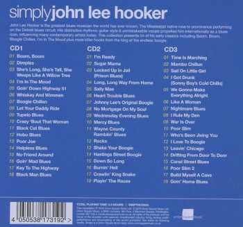 3CD/Box Set John Lee Hooker: Simply John Lee Hooker (3CDs From The King Of The Blues) 553449