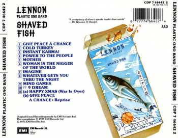 CD John Lennon: Shaved Fish 46542