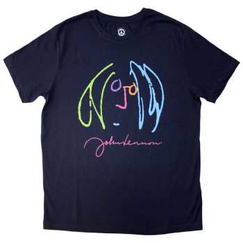 Merch John Lennon: John Lennon Unisex T-shirt: Self Portrait Full Colour (large) L