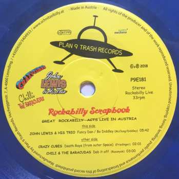 SP John Lewis & His Trio: Rockabilly Scrapbook - Great Rockabilly Tracks Live In Austria LTD | CLR 451426