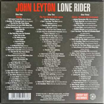 3CD/Box Set John Leyton: Lone Rider (The Holloway Road Sessions 1960-1962) 634232