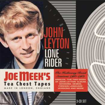 3CD/Box Set John Leyton: Lone Rider (The Holloway Road Sessions 1960-1962) 634232