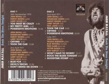 2CD John Mayall: Rock The Blues Tonight 431412