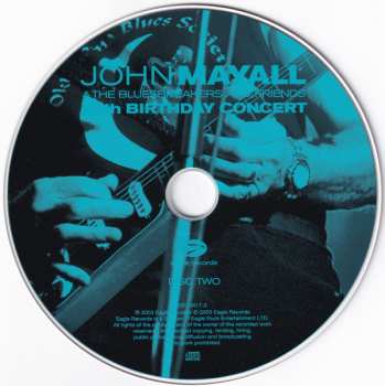 2CD John Mayall & The Bluesbreakers: 70th Birthday Concert 631944