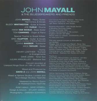 2CD John Mayall & The Bluesbreakers: 70th Birthday Concert 631944