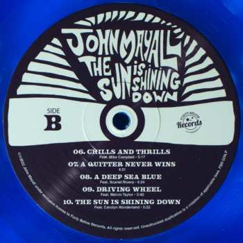 LP John Mayall: The Sun Is Shining Down CLR | LTD 583265