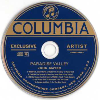 CD John Mayer: Paradise Valley 669617