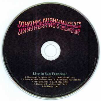 CD John McLaughlin And The 4th Dimension: Live In San Francisco 21449