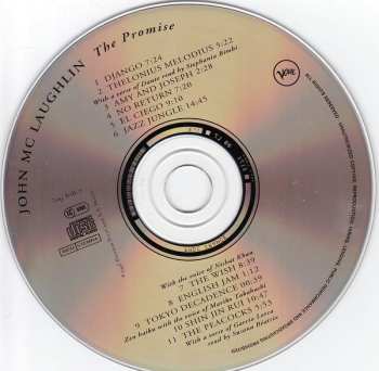 CD John McLaughlin: The Promise 583764