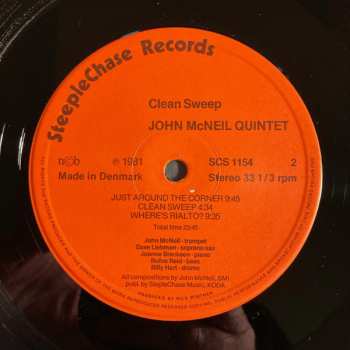 LP John McNeil Quintet: Clean Sweep 643363