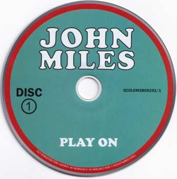 3CD/Box Set John Miles: The Albums 1983-93 625692