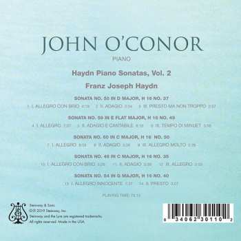 CD Joseph Haydn: Piano Sonatas, Vol. 2 338012