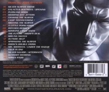 CD John Ottman: Fantastic Four Rise Of The Silver Surfer (Original Motion Picture Soundtrack) 611589