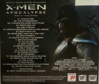 CD John Ottman: X-Men: Apocalypse (Original Motion Picture Soundtrack) 558202