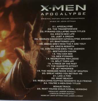 CD John Ottman: X-Men: Apocalypse (Original Motion Picture Soundtrack) 558202