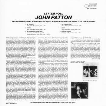 CD John Patton: Let 'Em Roll LTD 566561