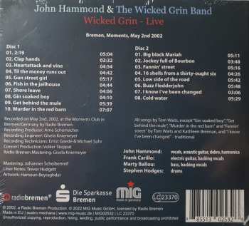 2CD John Paul Hammond: Wicked Grin - Live 573617