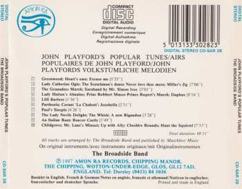 CD The Broadside Band: John Playford's Popular Tunes 658872