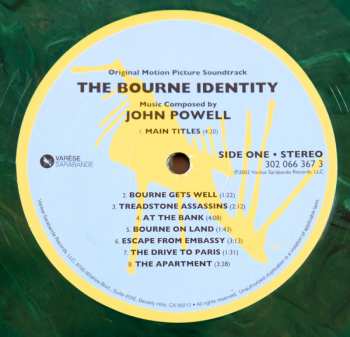 LP John Powell: The Bourne Identity (Original Motion Picture Soundtrack) LTD | CLR 325466