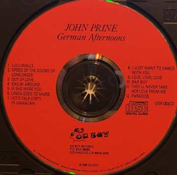 CD John Prine: German Afternoons 547000