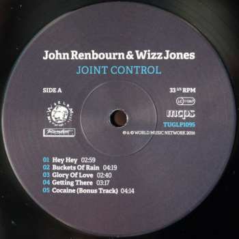 2LP John Renbourn: Joint Control LTD 71273