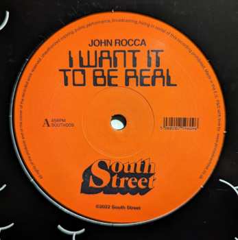 LP John Rocca: I Want It To Be Real 609592