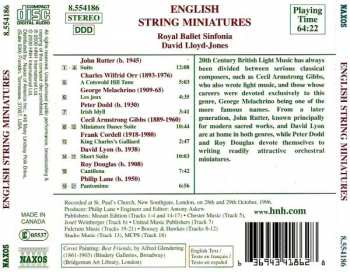 CD Roy Douglas: English String Miniatures 424722