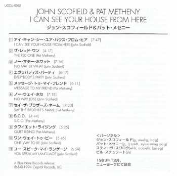 CD John Scofield: I Can See Your House From Here 626629