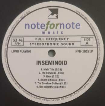 LP John Scott: Inseminoid (Original Motion Picture Soundtrack) LTD 636751