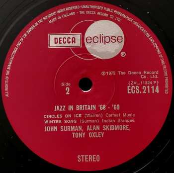 LP John Surman: Jazz In Britain '68-'69 592712