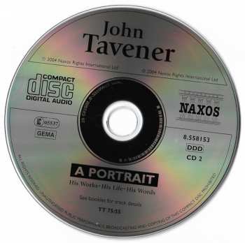 2CD John Tavener: A Portrait (His Works・His Life・His Words) LTD 614981