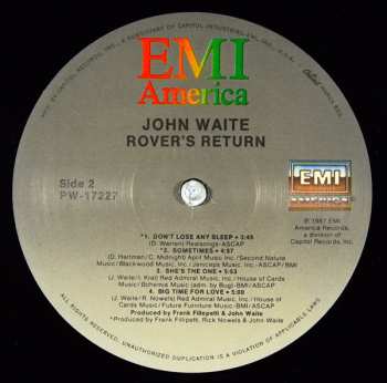 LP John Waite: Rover's Return 643941