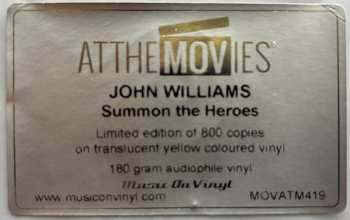 2LP John Williams: Summon The Heroes CLR 620206