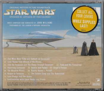 CD John Williams: Star Wars Episode II: Attack Of The Clones (Original Motion Pictures Soundtrack) 651417