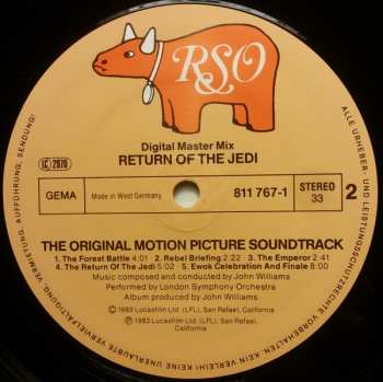 LP John Williams: Star Wars / Return Of The Jedi - The Original Motion Picture Soundtrack 656557