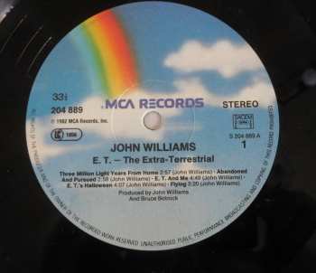 LP John Williams: E.T. The Extra-Terrestrial (Music From The Original Motion Picture Soundtrack) 589140