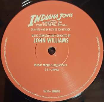 2LP John Williams: Indiana Jones And The Kingdom Of The Crystal Skull (Original Motion Picture Soundtrack) LTD 570901